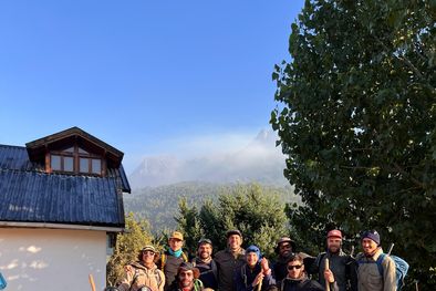 MDZol | El grupo de jóvenes que se unió para ayudar en los incendios Foto: Emanuel Carrasco