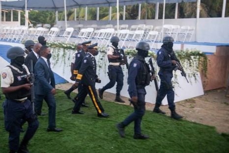 El funeral se celebró en medio de un fuerte despliegue de seguridad. Foto: EPA