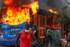Los disturbios y los actos más graves de vandalismo se registraron en Cali, la capital del departamento del Valle del Cauca, dejando víctimas e importantes destrozos materiales. Foto: GETTY IMAGES