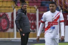 Vaccari durante la derrota de Independiente ante Nacional Potosi. Foto: Fotobaires Vaccari durante la derrota de Independiente ante Nacional Potosi. Foto: Fotobaires