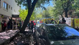 El incidente ocurrió en 25 de Mayo y General Paz.&nbsp;