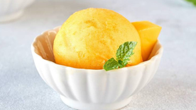 Cautiva con este sabroso helado de mango ¡encantará! Foto: Maizena