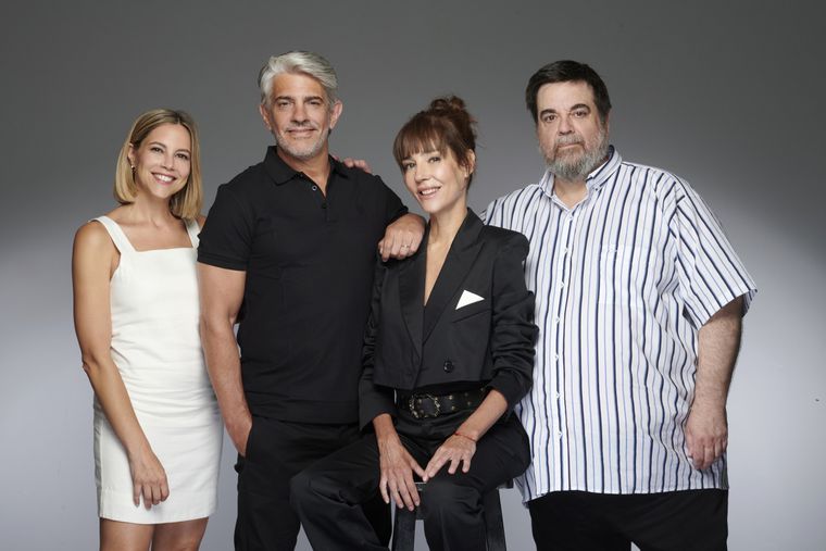 Inés Palombo, Pablo Echarri, Paola Krum y Carlos Portaluppi protagonizan Maldita felicidad.