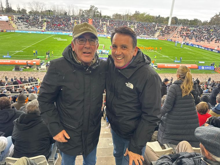Federico Chiapetta junto a Tadeo García Zalazar. Federico Chiapetta junto a Tadeo García Zalazar.