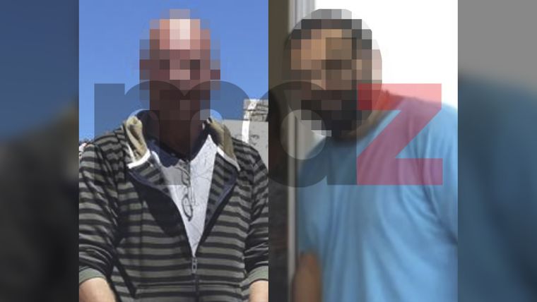 El celador y el profesor de educación física sospechados por las vejaciones. (Se pixelan los rostros porque se trata de causas de instancia privada) Foto: MDZ.