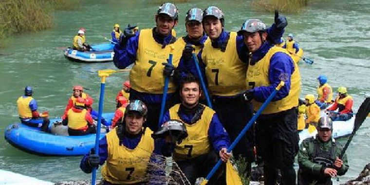 Foto: El Team Cañón del Atuel conquistó un merecido premio al esfuerzo