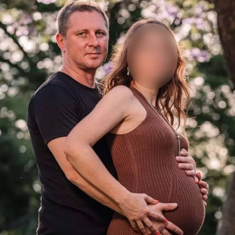 El ciudadano ruso y su pareja Foto: Gentileza