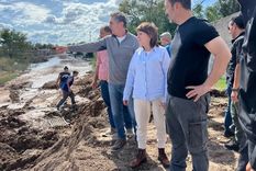 Patricia Bullrich y Luis Petri participaron en el operativo de búsqueda. Foto: NA