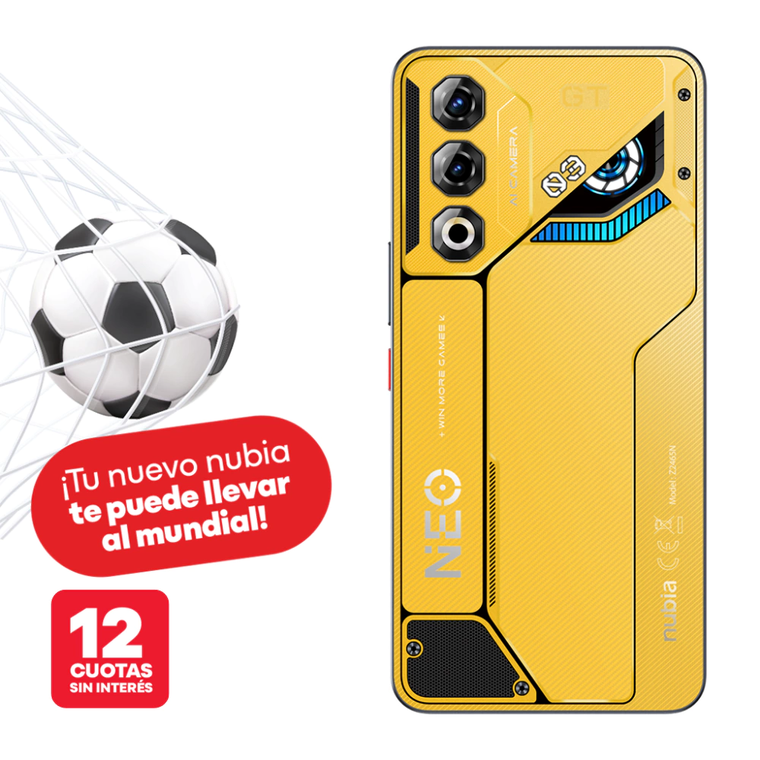 Nubia 3GT entre los teléfonos para participar del sorteo. Nubia 3GT entre los teléfonos para participar del sorteo.