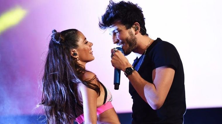 Tini Stoessel y Sebastián Yatra Tini Stoessel y Sebastián Yatra