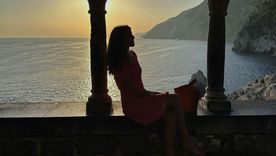 La presentadora, en uno de los mejores momentos de su vida. La presentadora, en uno de los mejores momentos de su vida.