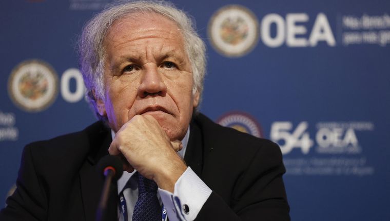 Luis Almagro, secretario general de la OEA. Foto: EFE