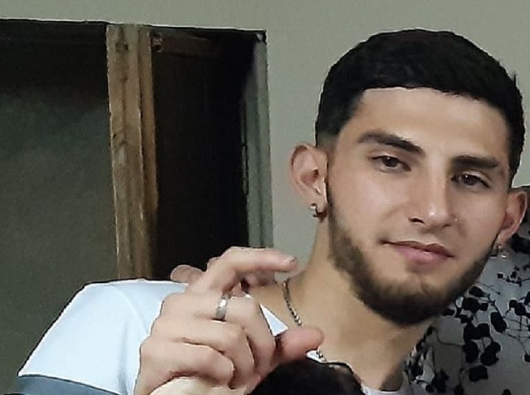 Matías Quiroga, la víctima del hecho. Foto: Gentileza