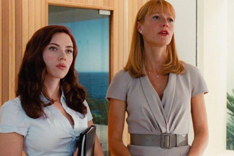 SCARLETT Y GWYNETH NO SE PUEDEN NI VER. LAS ACTRICES TRABAJARON JUNTAS PARA MARVEL.