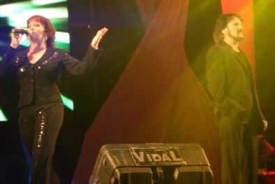 MDZol | Pimpinela, a pleno en Rivadavia. Foto: Andrea Calderón