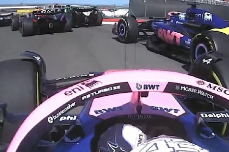 No fue buena la largada de Franco Colapinto. No fue buena la largada de Franco Colapinto.