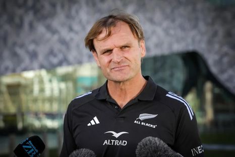 Scott Robertson, head coach de los All Blacks. Scott Robertson, head coach de los All Blacks.