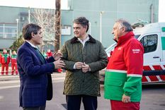 Jorge Macri se mostró con Quirós para dar a conocer sus propuestas para agilizar la atención sanitaria.