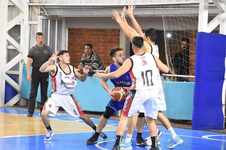 San Carlos, una de las sorpresas del debut Foto: Federación básquet de Mendoza