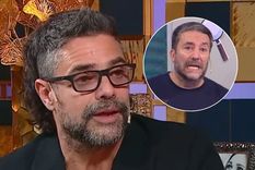 Los gestos que mandaron al frente a Luciano Castro. / Captura de televisión Los gestos que mandaron al frente a Luciano Castro. / Captura de televisión