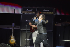 Javier Milei encabezó La banda presidencial.