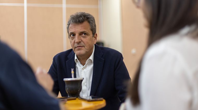 Massa tendrá un mano a mano con los jefes provinciales Foto: FOTO/MDZ