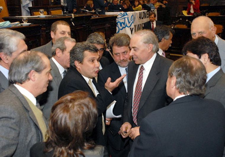 Momento de la sesión de Diputados de ayer. Foto: Marcelo Ruiz / MDZ