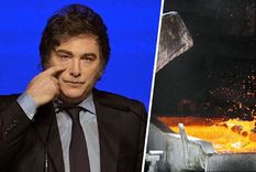 La imagen que uso el diario chileno El Mercurio para hablar de la fiebre del cobre en Argentina. Foto: emol.com