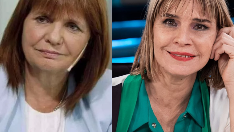 Patricia Bullrich y Fabiana Cantilo. Foto: Fuente: Instagram - mirthalegrand