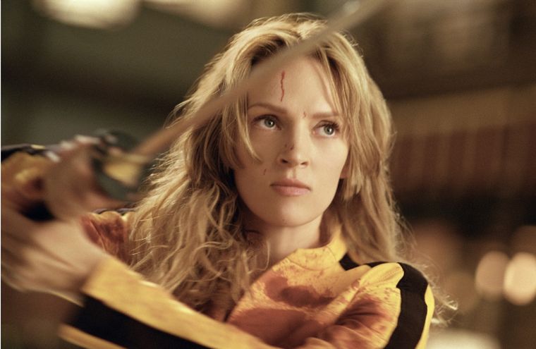 Uma Thurman ha deslumbrado con su actuación en la saga de Kill Bill