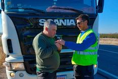 Un chofer profesional dio positivo de alcoholemia en un control sobre la Ruta Nacional 7 en Luján de Cuyo