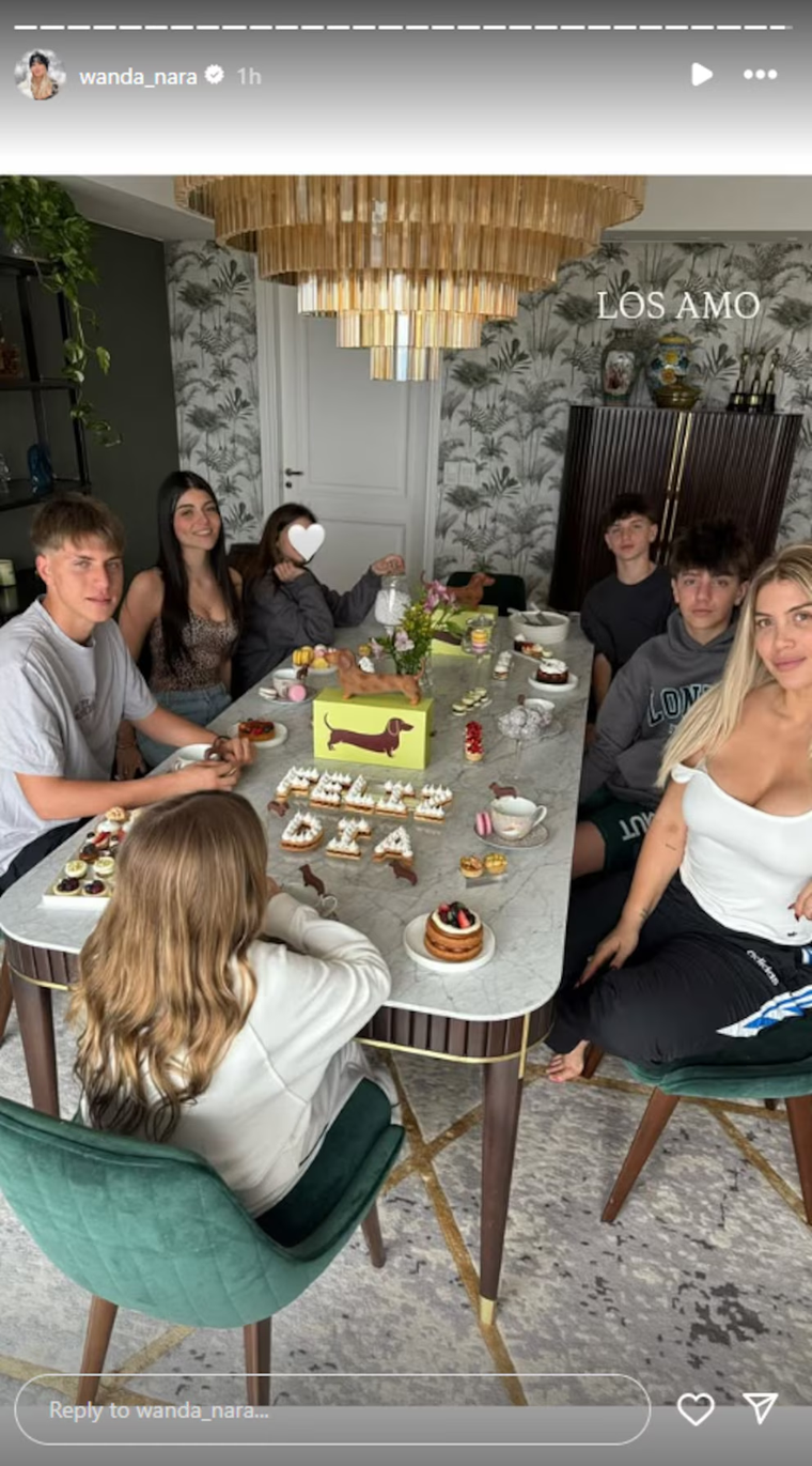 Wanda Nara en redes. Créditos: Instagram / wanda_nara Wanda Nara en redes. Créditos: Instagram / wanda_nara