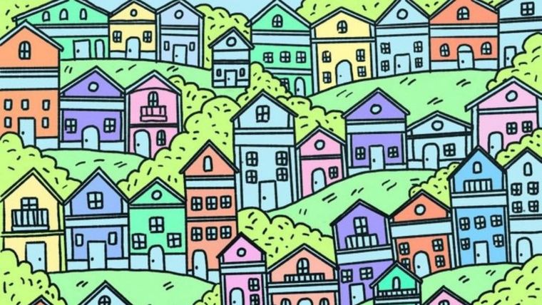 ACERTIJO VISUAL ACERTIJO VISUAL, RETO VISUAL, CASA Foto: ARCHIVO