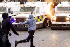 Irlanda del Norte protestas Irlanda ha tenido ya varios incidentes. Foto: Efe. Irlanda del Norte protestas Irlanda ha tenido ya varios incidentes. Foto: Efe.