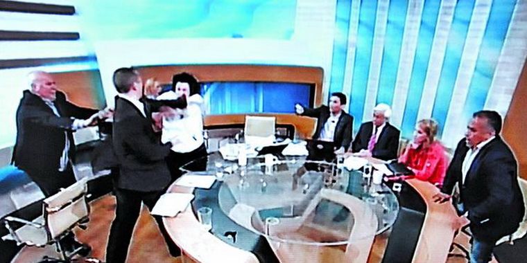 El momento de la agresión.