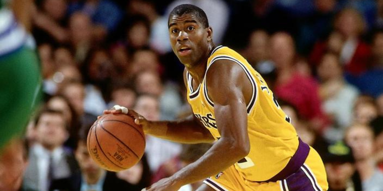 Magic Johnson en su paso por LA Lakers (1979-1991)