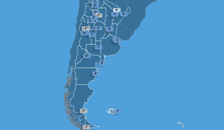 Pronóstico del Servicio Meteorológico para el jueves 3 de julio Pronóstico del Servicio Meteorológico para el jueves 3 de julio