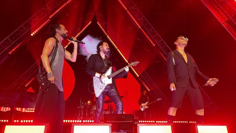 Camila pasó por Mendoza en un show increíble. / Foto: Maru Mena