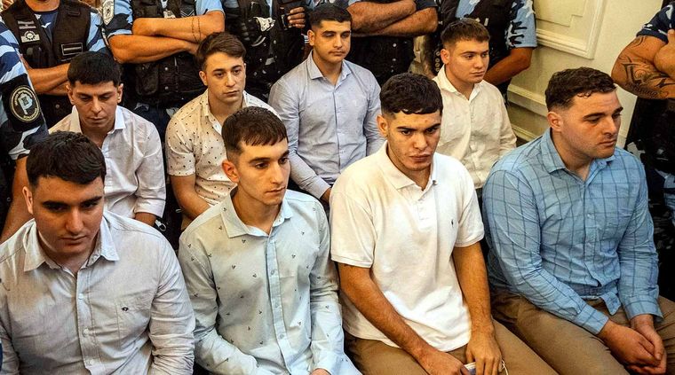 La última audiencia del juicio que los tuvo en el banquillo de los acusados Foto: TELAM