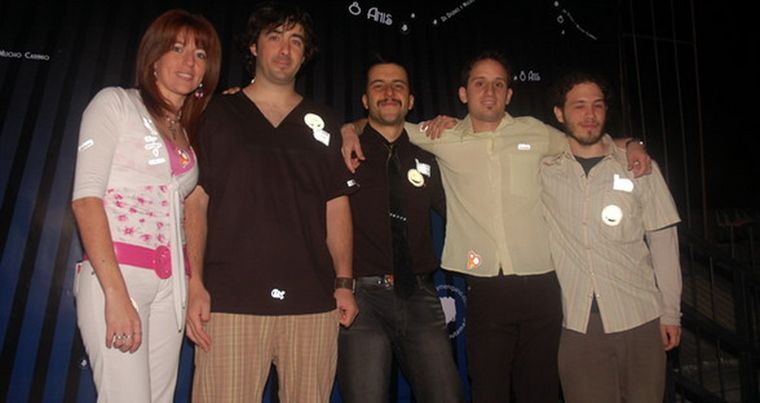 Magu Colque, Seba Marques, Ale Bevaqua, Exe Mari y Eze Salatino. Foto: Gentileza