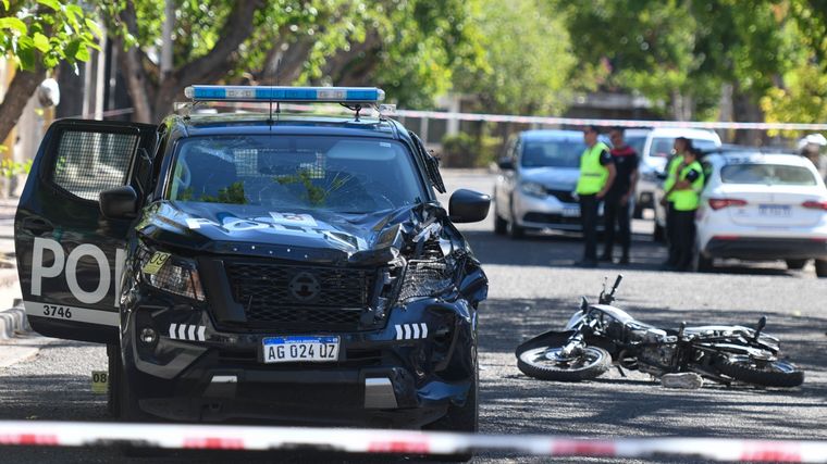 Fatal accidente en Las Heras Foto: Santiago Tagua/MDZ