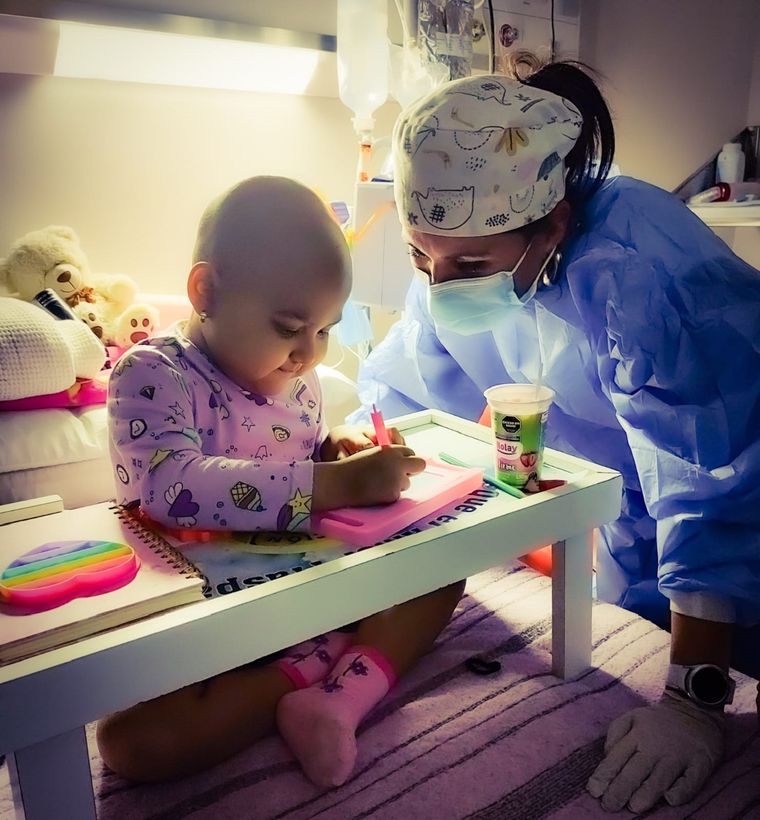 Asociación Traspasar, la ONG de Mendoza que acompaña a niños con cáncer Foto: Gentileza Mercedes Carrión