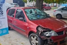El automovilista se entregó a las horas Foto: NA El automovilista se entregó a las horas Foto: NA
