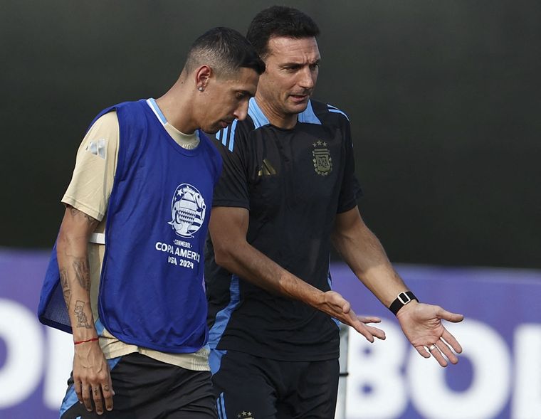 Di María y una divertida respuesta sobre si Scaloni lo llamaría de vuelta a la Selección argentina.