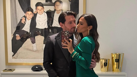 Antonela Roccuzzo brilló con un vestido exclusivo y joyas de Tiffany. Foto: Instagram: antonelaroccuzzo