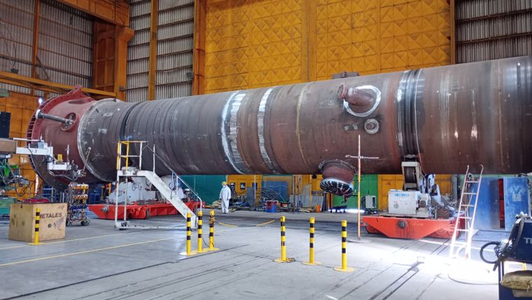 El megaoperativo para trasladar el reactor comenzará la madrugada del viernes. 