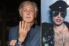 Freddie Mercury y Paul McCartney Fuente: Instagram Freddie Mercury y Paul McCartney