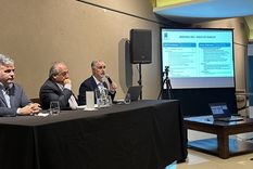 Marcos Jofré, Walter Bressia y Milton Kuret. Foto: Bodegas de Argentina