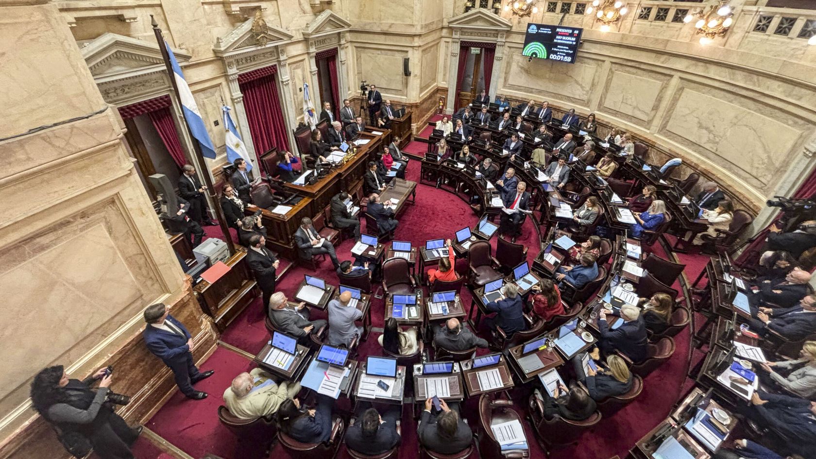 El senado espera la votación por las PASO para determinar el proceso electoral. El senado espera la votación por las PASO para determinar el proceso electoral.