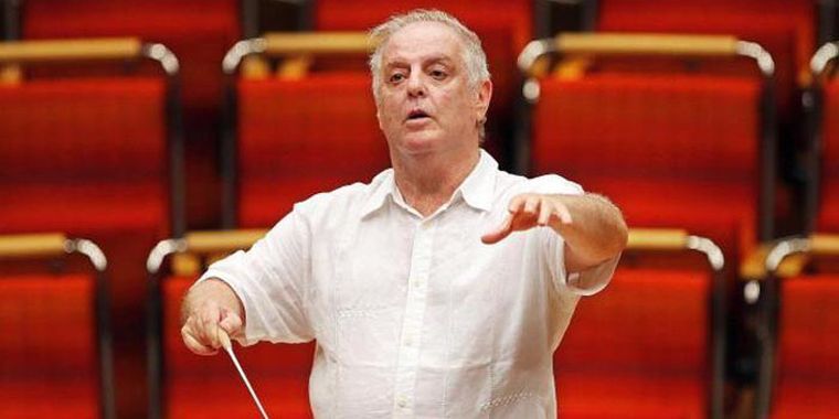 Uno de ellos, el pianista Daniel Barenboim. Foto: EFE